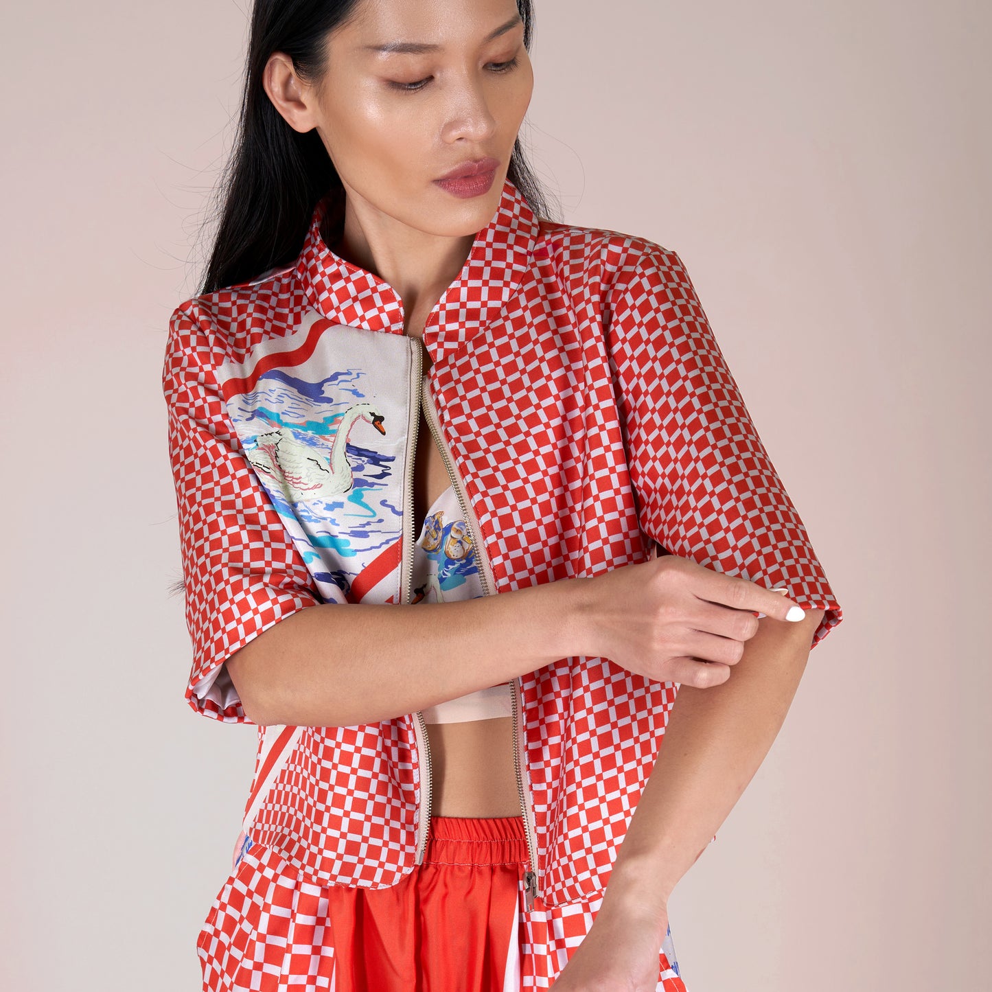 Swan Cropped jacket