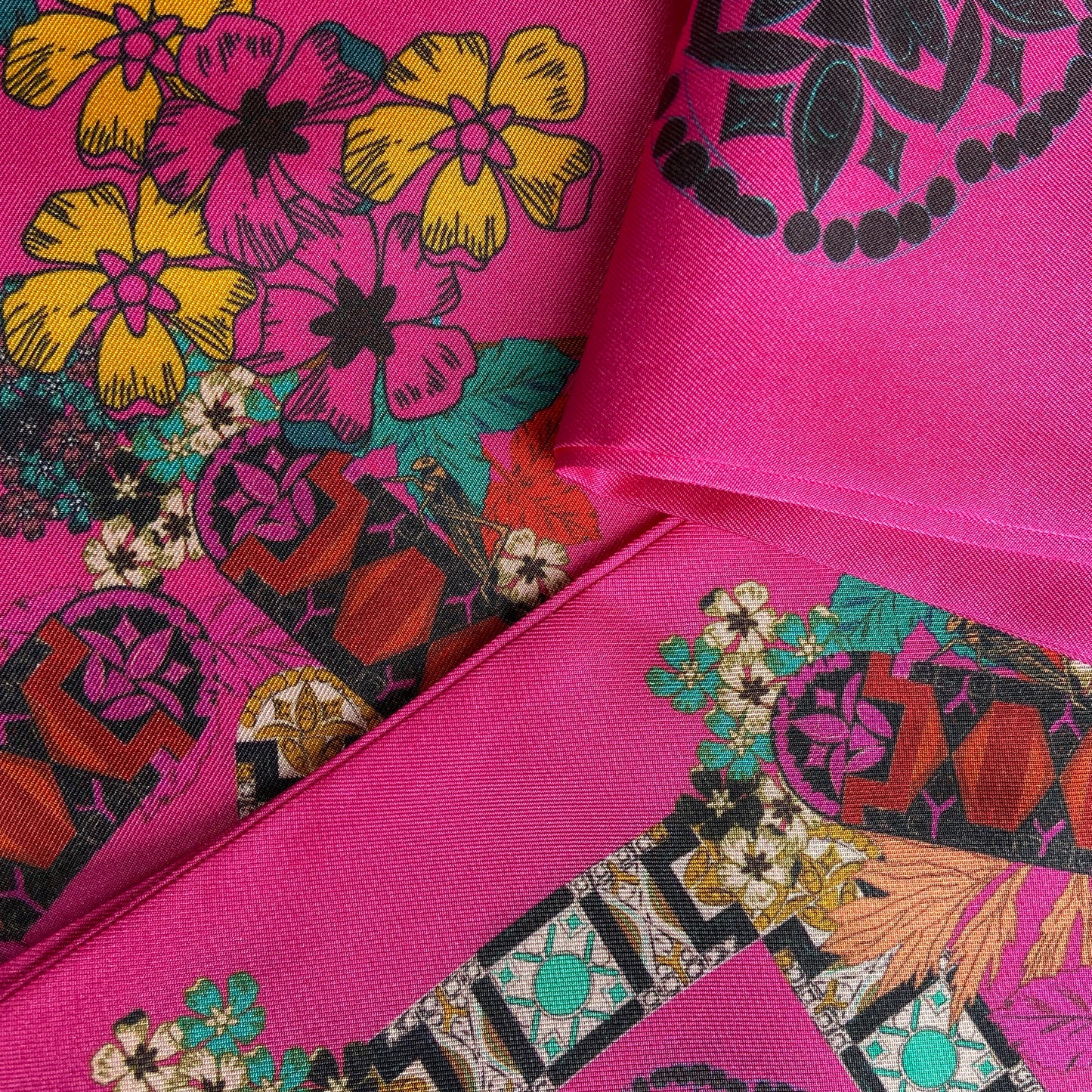 Jewel Pink twilly