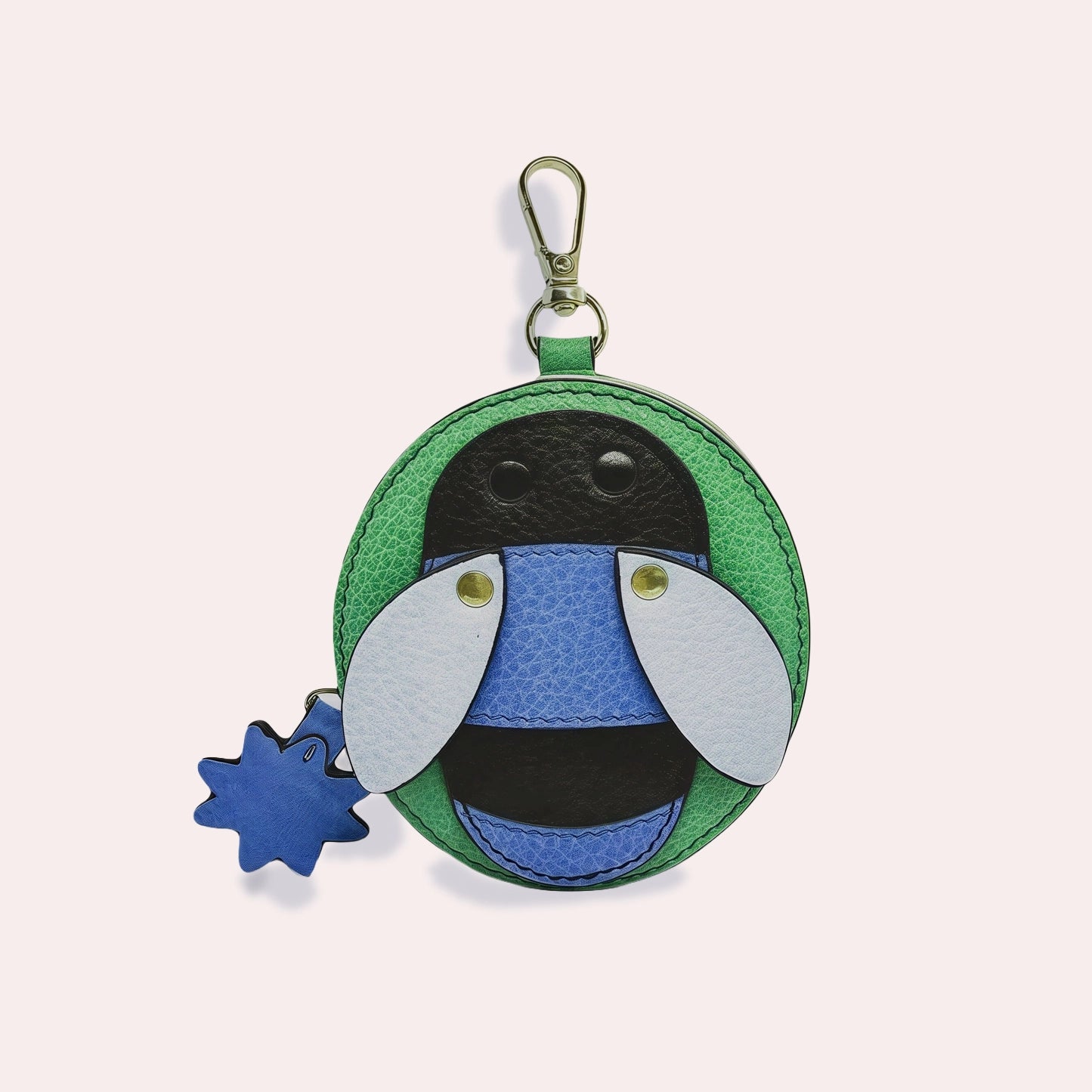 Iris the blue coin purse
