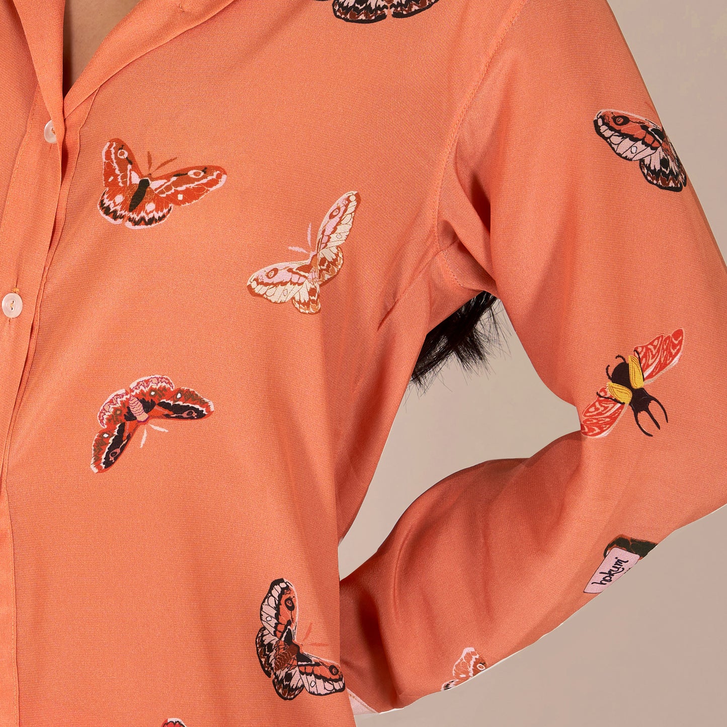 Hokum Orange Moth shirt