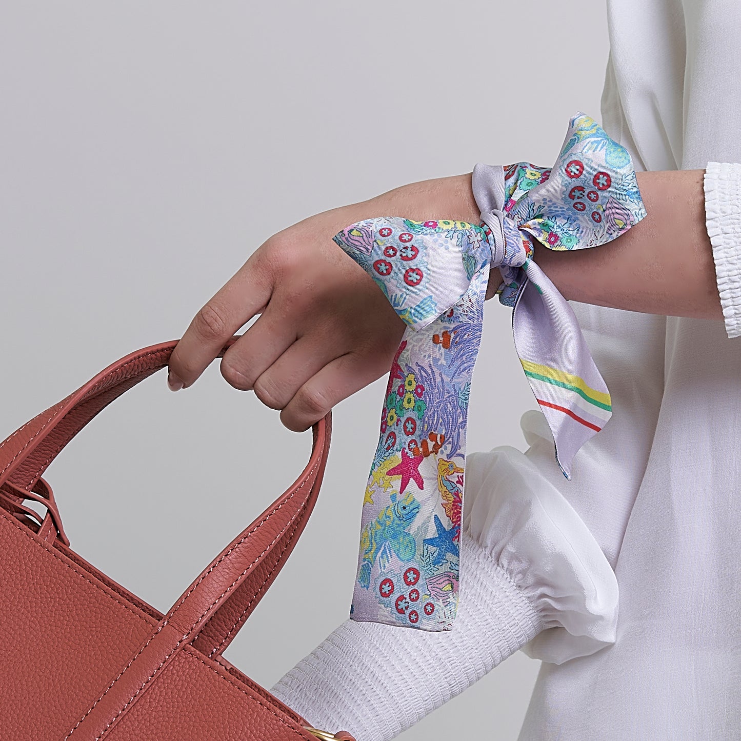 Coral reef Lilac ribbon