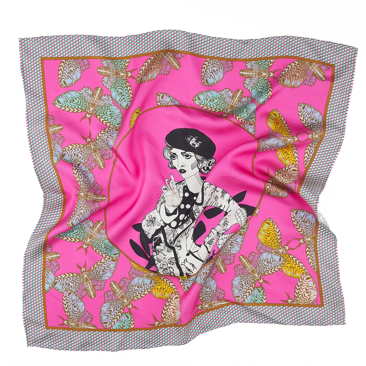 Bessie Pink scarf
