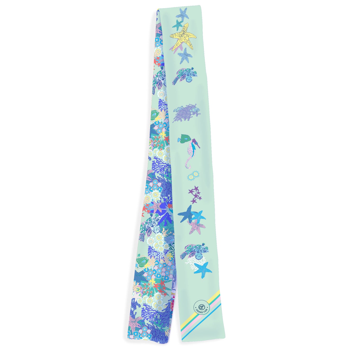 Coral reef Turquoise ribbon